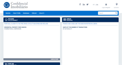 Desktop Screenshot of confidencialimobiliario.com